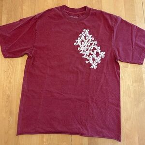 Lady Gaga Mayhem Ball Red Skull T-shirt size large